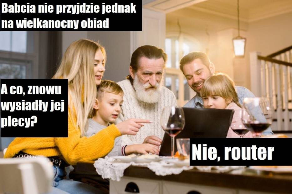 Memy z okazji Wielkanocy w reżimie sanitarnym 