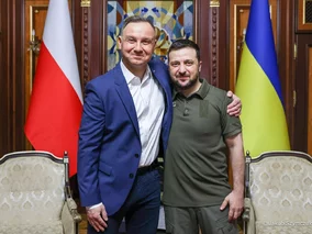 Miniatura: Ukrainka nie wytrzymała po słowach Dudy....