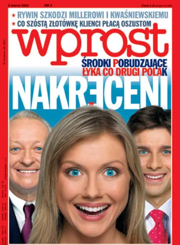 Okładka tygodnika Wprost nr 9/2003 (1057)