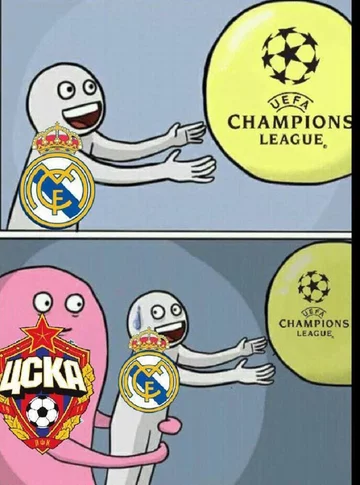 Mem po meczu CSKA - Real 