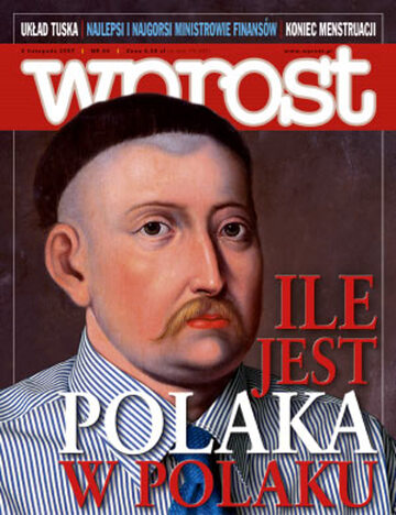 Okładka tygodnika Wprost nr 44/2007 (1297)