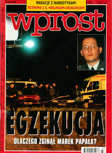 Okładka tygodnika Wprost nr 27/1998 (814)