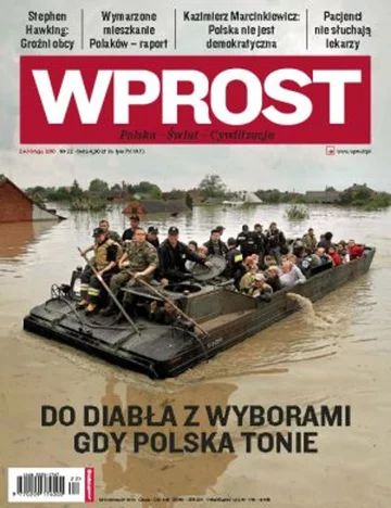 Okładka tygodnika Wprost nr 22/2010 (1425)