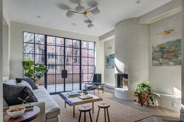 Wnętrza kamienicy na&nbsp;Brooklynie, projekt BAAO Architects