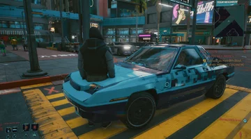 Błąd w Cyberpunku 2077 