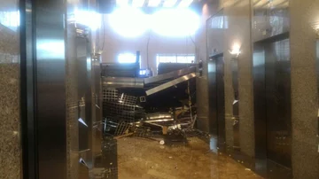 Katastrofa budowlana na giełdzie w Indonezji 