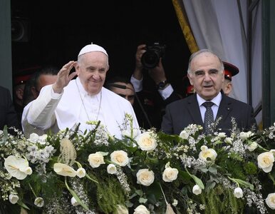 Miniatura: Franciszek: Rozważana jest moja podróż do...