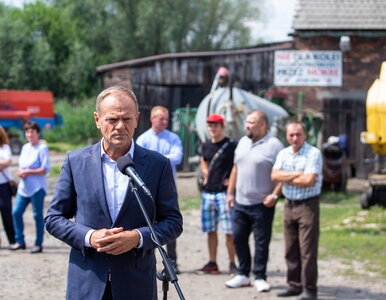 Tusk o rzucaniu jajkami w samochód Kaczyńskiego: Moim zdaniem to jest...