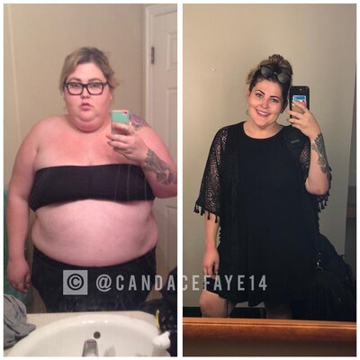 Miniatura: Ważyła 190 kg, przeszła metamorfozę....