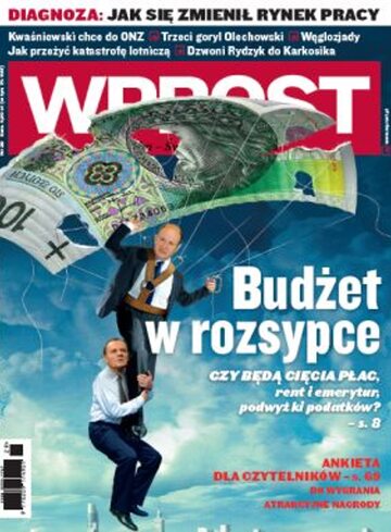 Okładka tygodnika Wprost nr 29/2009 (1384)