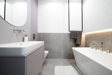Minimalistyczne wnętrze projektu Hanna Pietras Architects