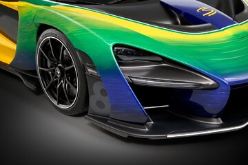McLaren w&nbsp;hołdzie Sennie