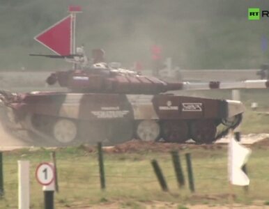 Miniatura: Rosyjski biathlon w wykonaniu... czołgów