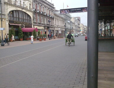 Miniatura: Łódź. Pijany rikszarz przewrócił się,...