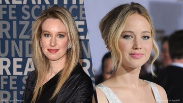 Elizabeth Holmes i&nbsp;Jennifer Lawrence
