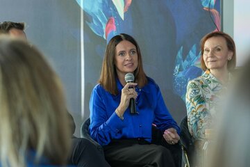 Prof. Monika Burzyńska i&nbsp;Marta Pawłowska