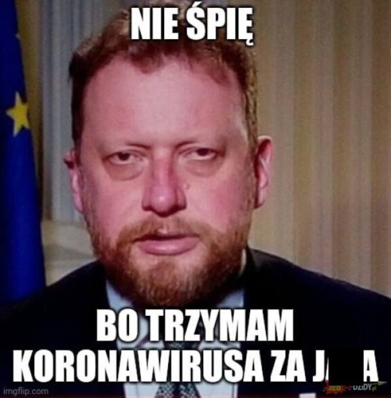 Mem po rezygnacji ministra Szumowskiego 
