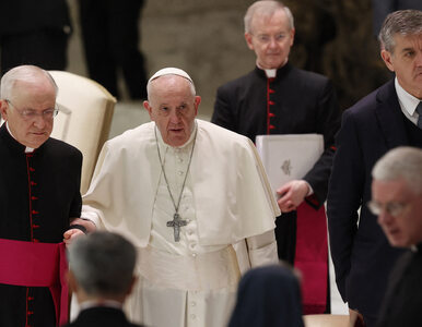 Miniatura: Papież Franciszek ma kłopoty z chodzeniem....