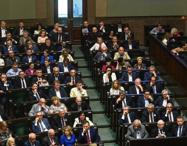 Miniatura: Sejm odrzuca poprawkę Senatu. Posłowie nie...