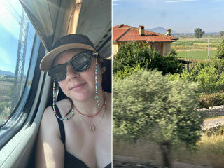 I'm driving through Italy