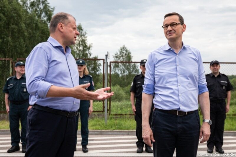 Otwarcie granicy polsko-litewskiej 
