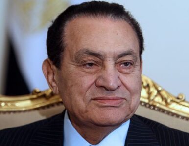 Miniatura: Były prezydent Egiptu skazany. Mubarak...