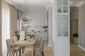 Biała kuchnia, proj. Mikołajska Studio 