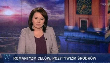 Pasek TVP za czasów prezesury Jacka Kurskiego 