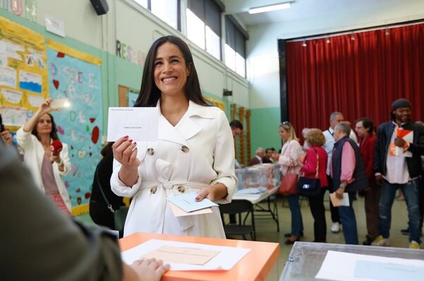 Miniatura: Begona Villacis - hiszpańska polityk...