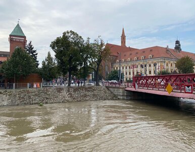 Miniatura: Fala powodziowa we Wrocławiu. Ratusz: Mogą...