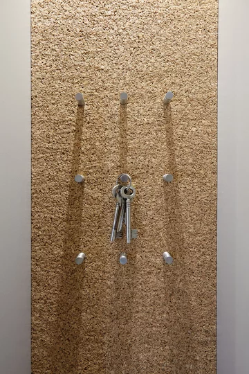 Mieszkanie urządzone... korkiem, projekt Formafatal Linka, Formafatal, korek