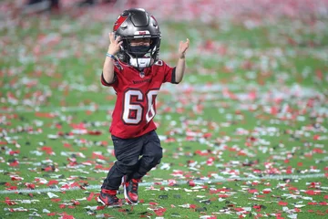 Mały kibic na Super Bowl 2021 