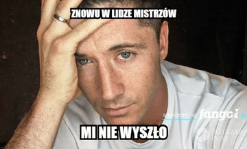 Robert Lewandowski znów nie błyszczał w ważnym meczu w Lidze Mistrzów 