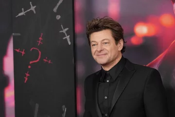 Andy Serkis na premierze filmu „The Batman” 