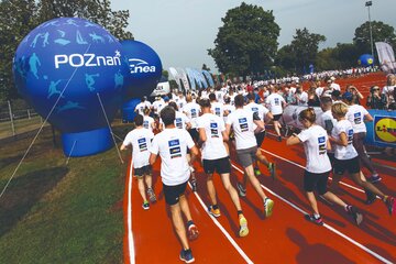 Enea sponsorowała Poland Businnes Run, bieg charytatywny odbywający się jednocześnie w&nbsp;10 polskich miastach