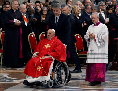 Miniatura: Przejmujące obrazki z Watykanu. Tak...