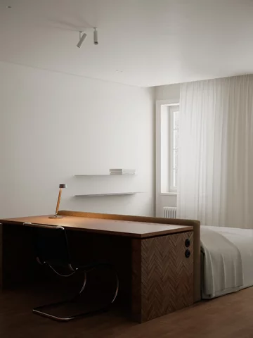 Minimalistyczne mieszkanie w Kijowie, projekt Hi atelier Hi atelier, Ihor Havrylenko, Ukraina