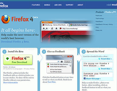 Miniatura: Firefox idzie w ślady Chrome