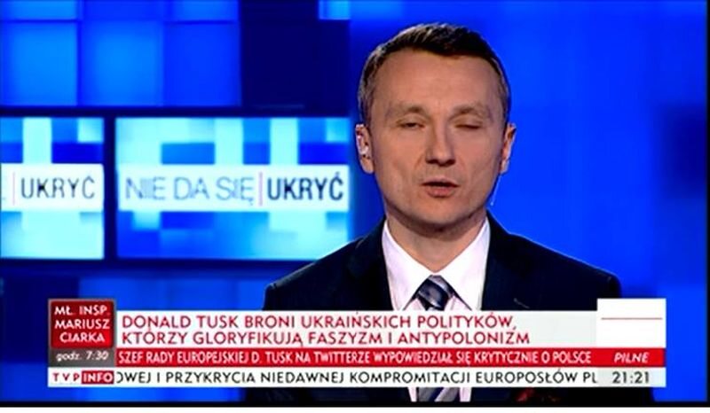 Pasek TVP za czasów prezesury Jacka Kurskiego 