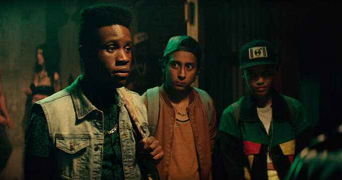 Kadr z&nbsp;filmu &bdquo;Git&rdquo; / &bdquo;Dope&rdquo; (2015)