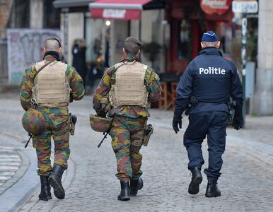 Miniatura: Najwyższy poziom alarmu w Brukseli utrzymany