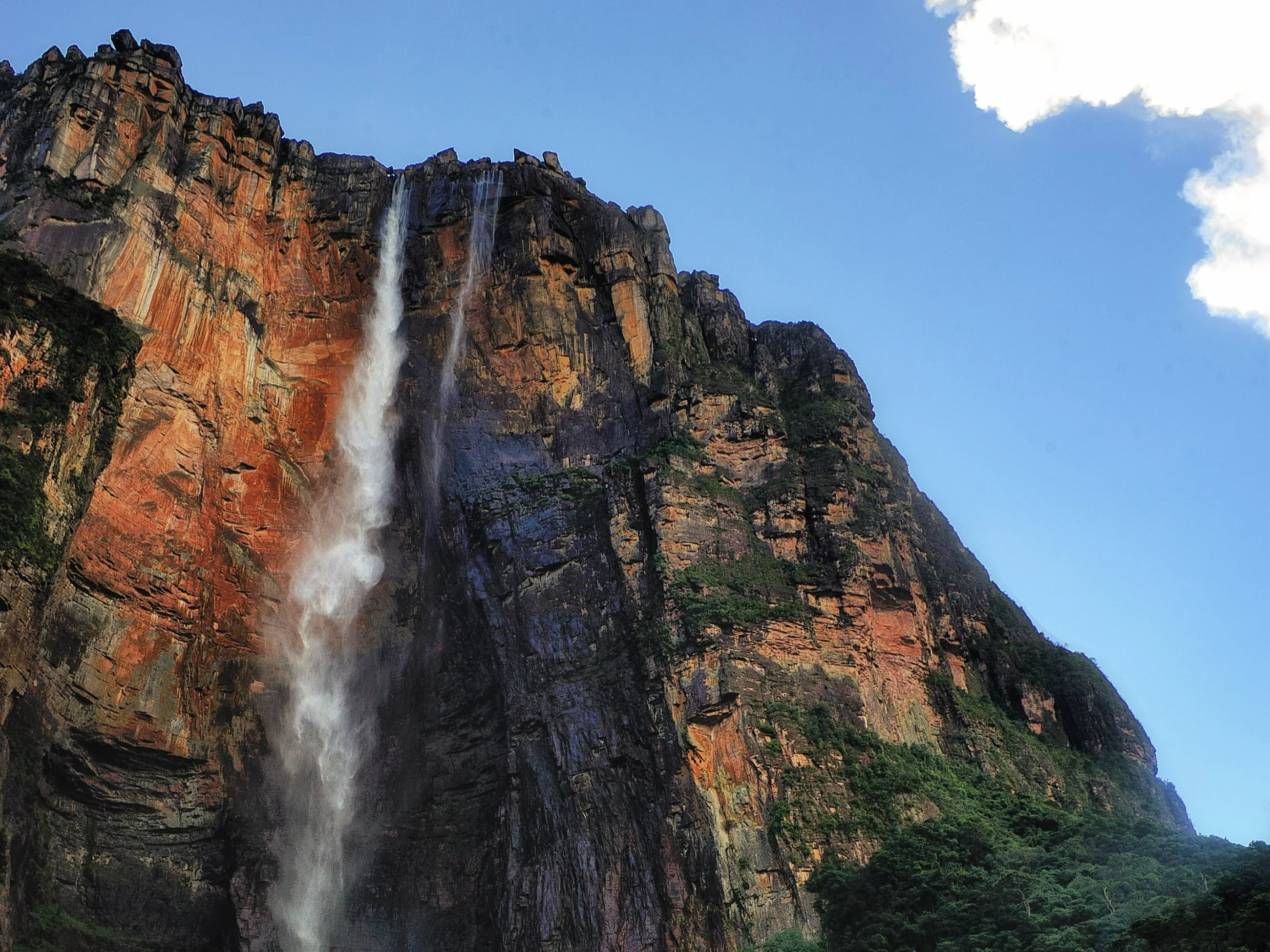 Najwyższy wodospad świata to: