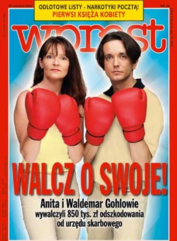 Okładka tygodnika Wprost nr 26/2002 (1022)