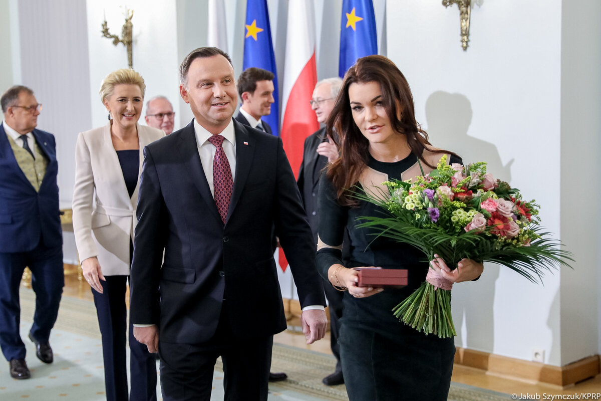 Prezydent odznaczył Agnieszkę Radwańską 