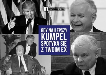 Donald Trump w Polsce. [MEMY] 