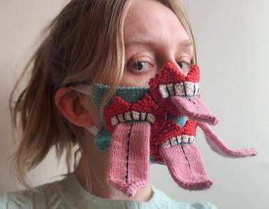 Miniatura: Robi maski 3D, jej projekty szybko stały...