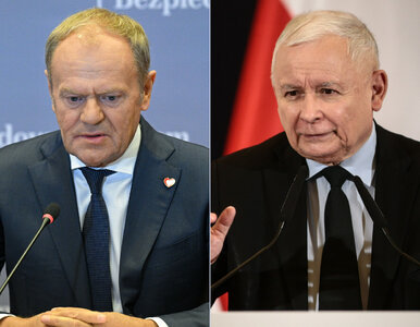 Miniatura: Sondaż: Tusk traci, Kaczyński zyskuje....