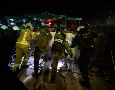 Miniatura: Granica z Białorusią. Wiemy, ile osób...