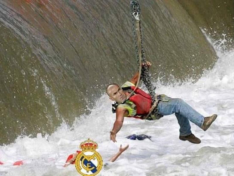 Mem zainspirowany powrotem Zidane'a do Realu 
