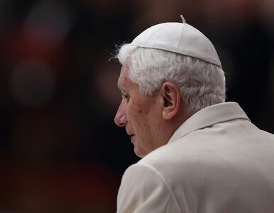 Miniatura: Benedykt XVI skorygował swoją wypowiedź....